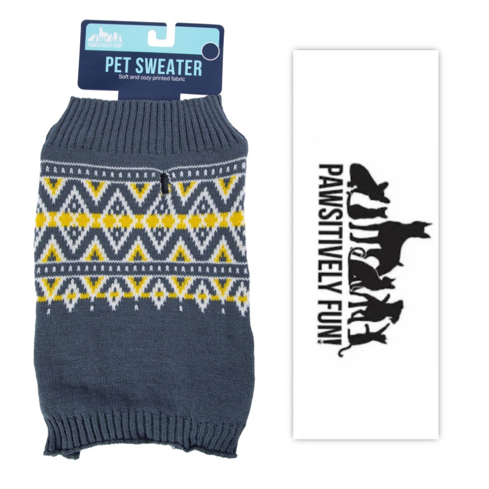 Pawsitively Fun Pet Sweater